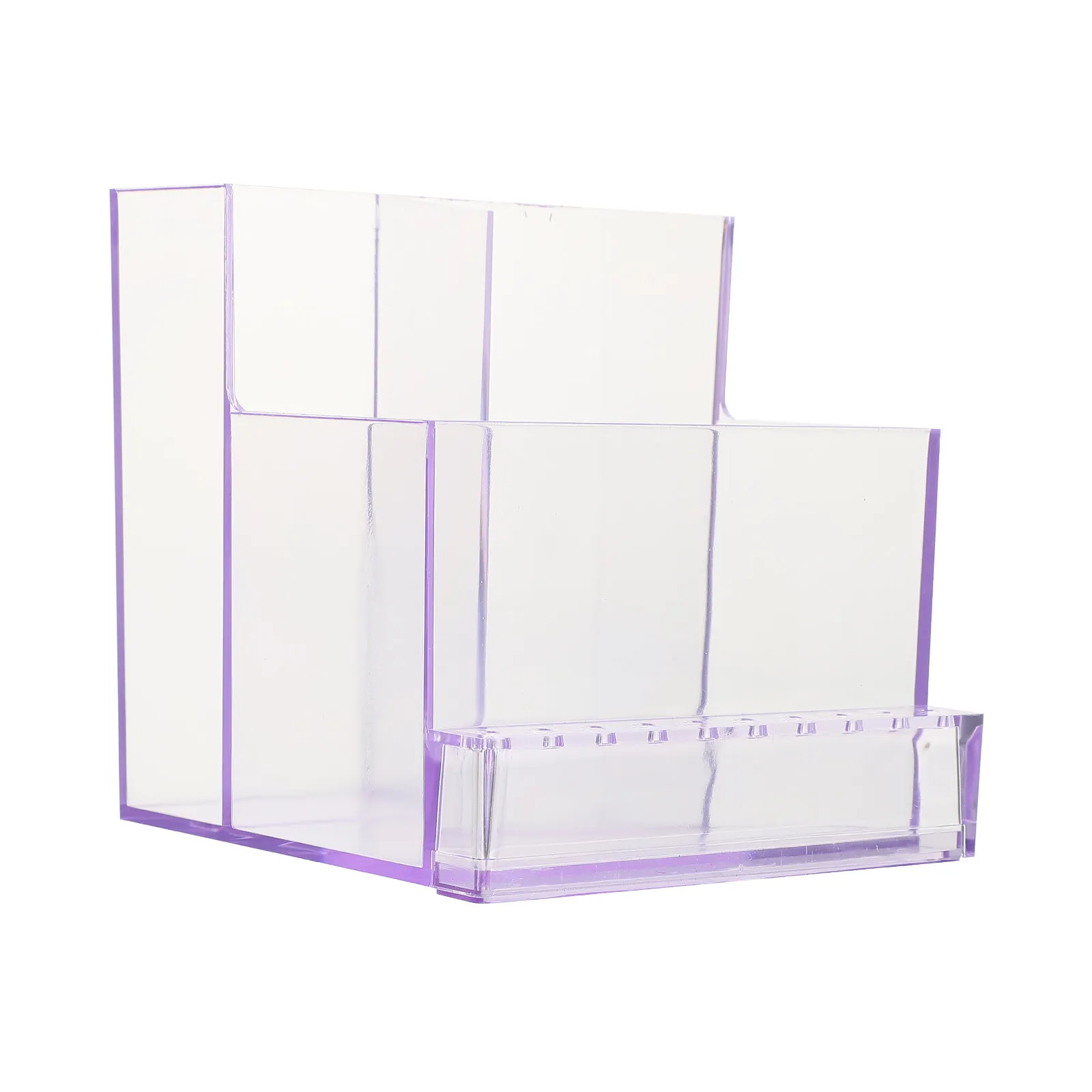 

Nail Drill Bits Storage Box Dustproof Plastic Organizer for Manicure Polishing Head Case Professional Nail Grinding Head Holder