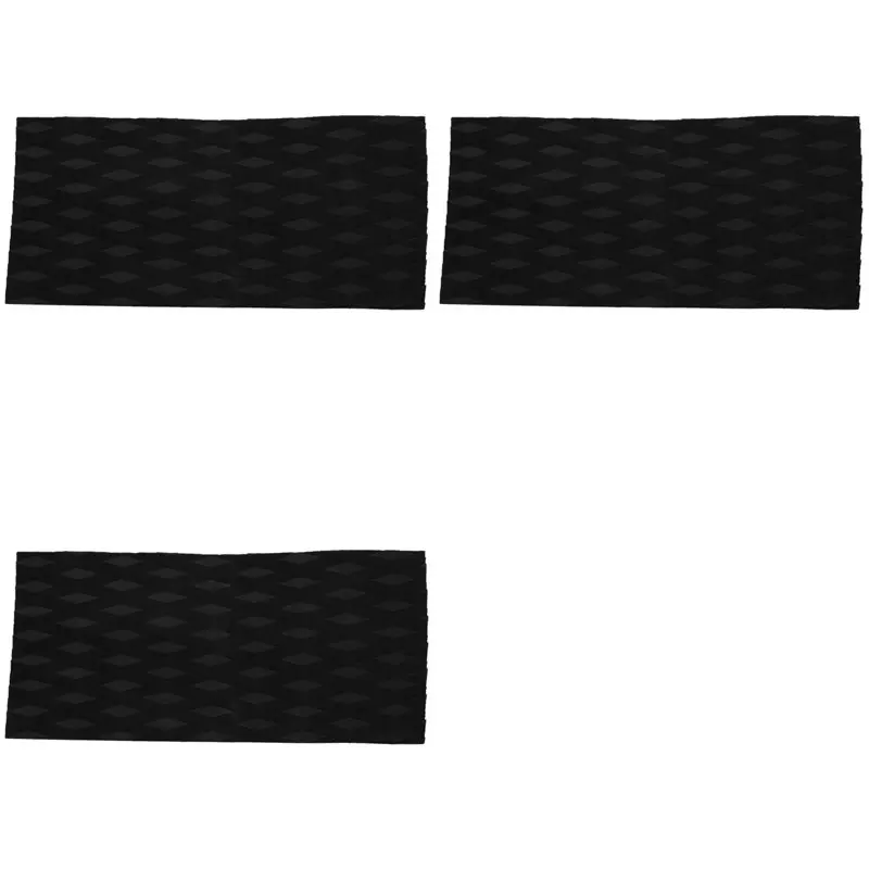NALFI-3X Surfboard Deck Traction Board Eva Anti-Skid Pad Adhesive Anti-Skid Deck Pad For Boat Deck,Kayaking,Surfboard, Black