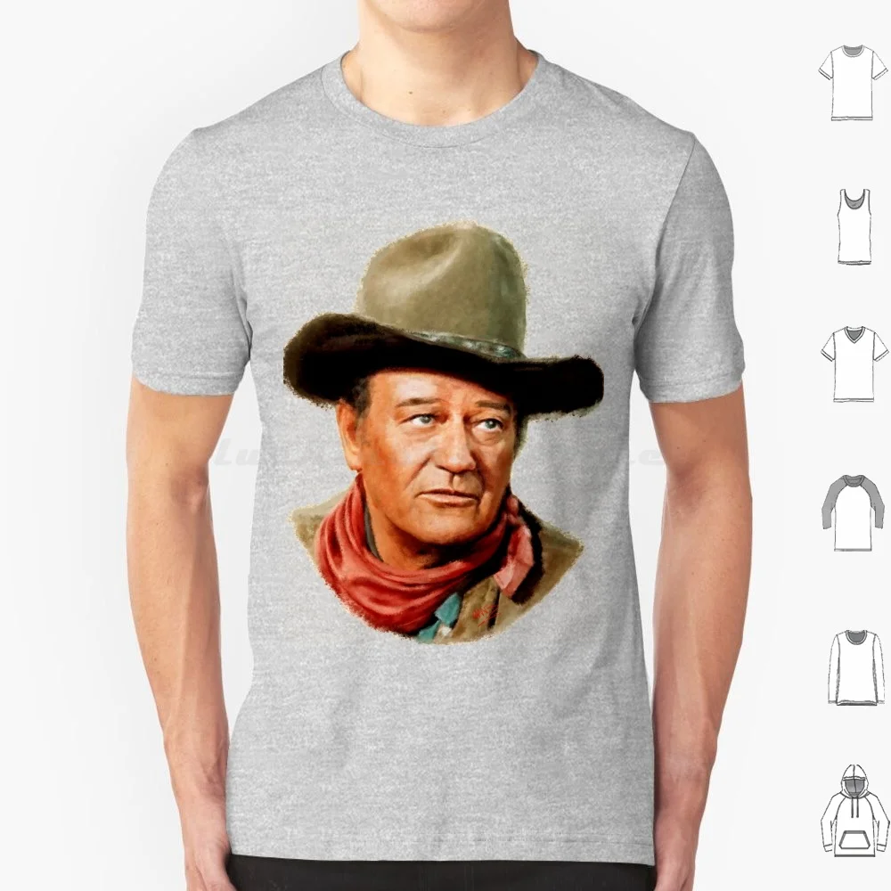 John Wayne The T Shirt 6xl Cotton Cool Tee John Wayne Cowboy Wayne John Hollywood Western John Wayne Bravo The Bravo Actor Wild