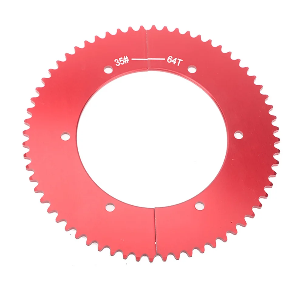 Go Kart Parts Split Sprocket Direct Replacement Allows Gear Ratio Change Without Axle Removal Split Sprocket For Go Kart