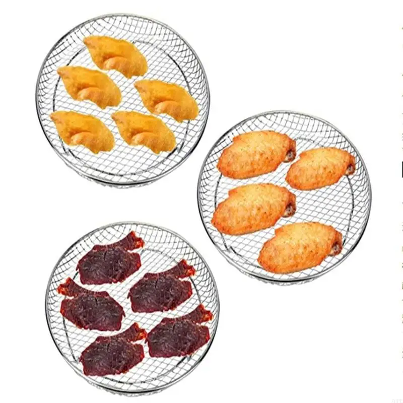 J6PE Air Fryer อุปกรณ์เสริมสแตนเลสแอร์แอร์