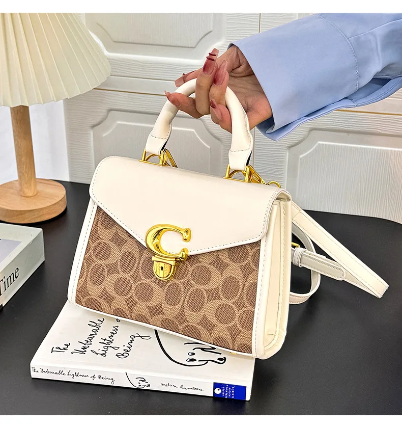 

2025 Retro Women's Handbag - Multi-Color Shoulder Bag, Spacious Tote with Vintage Charm, Perfect for Work & Casual Outfits