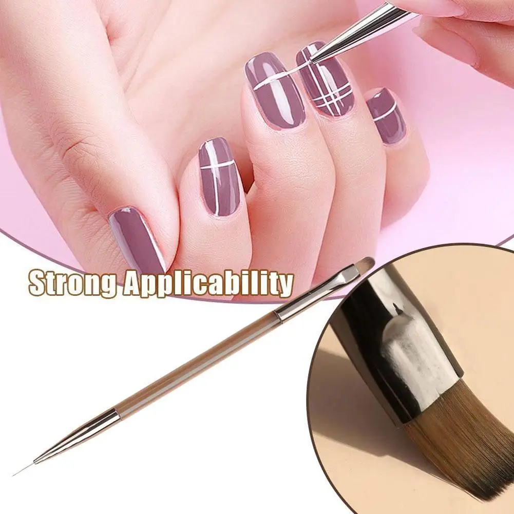 

Nails Art Brush For Manicure Double Head Point drill pen Dot Painting Point Pen Rhinestone Picker Wax Pencil Crystal Handle Tool