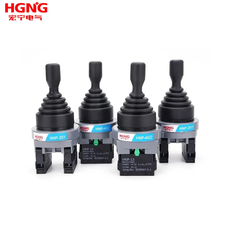 

30mm Rotary Power Cross Switches 2 4 Way Self Locking Latching Momentary Master Monolever Toggle Joystick Rocker Switch HNP-201