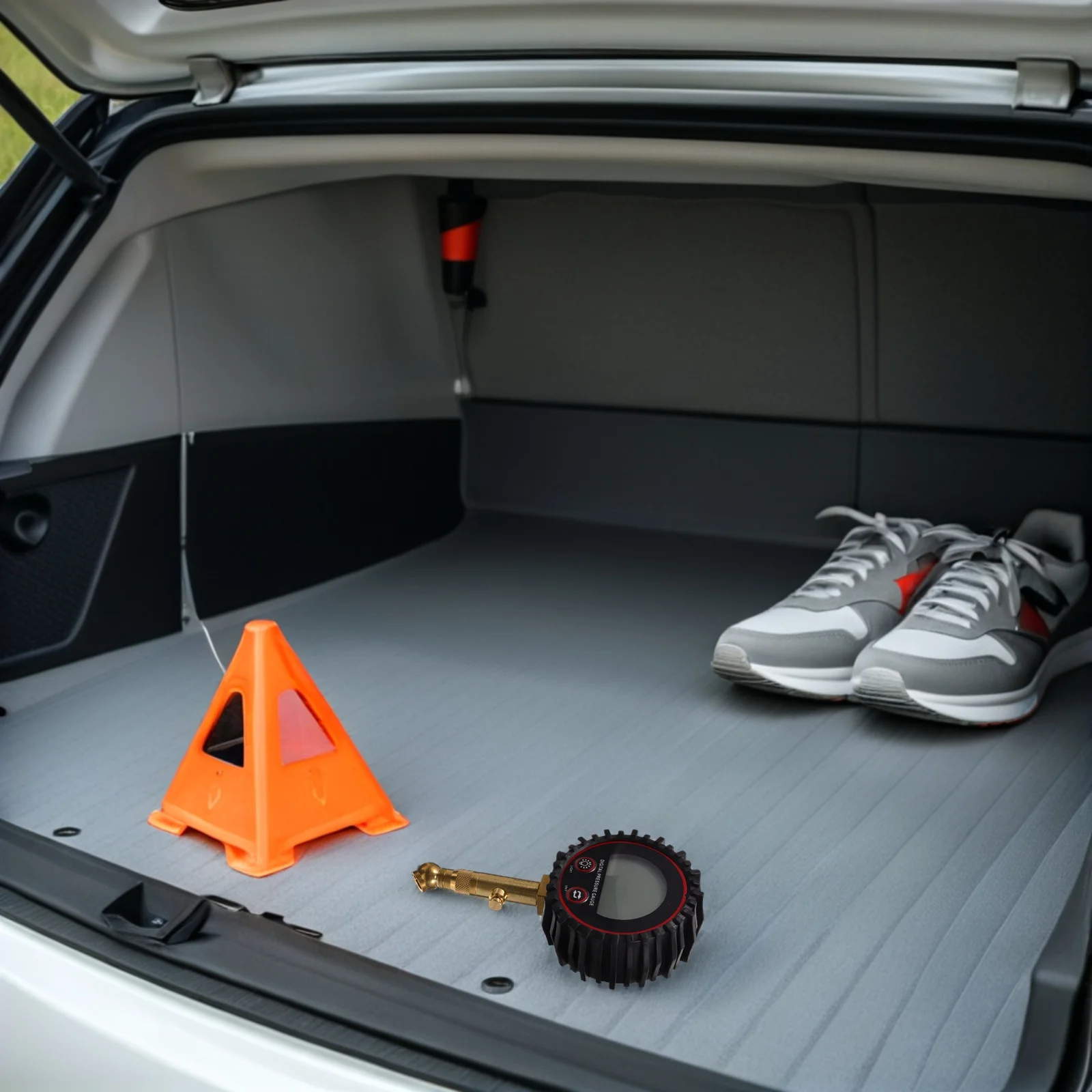 

Digital Tire Pressure Gauge High Precision Lcd Display For Real Time Monitoring Compatible With Car Motorcycle Truck