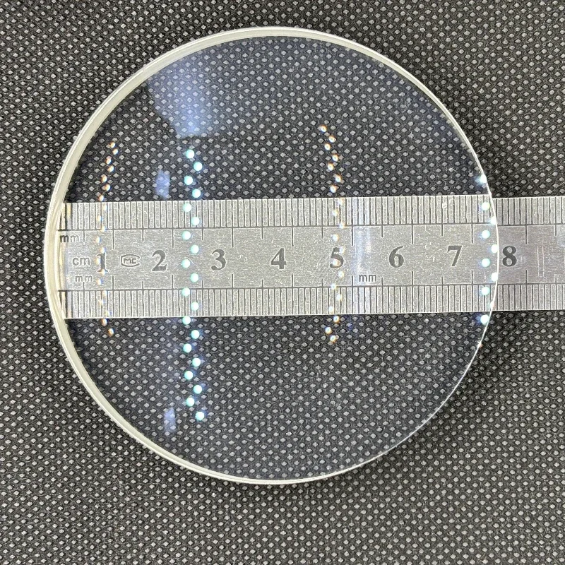 Verre optique achromatique Double lentille convexe, diamètre 75mm F350 K9, lentille d'objectif de télescope astronomique à monter soi-même, biconvexe, 1 pièce