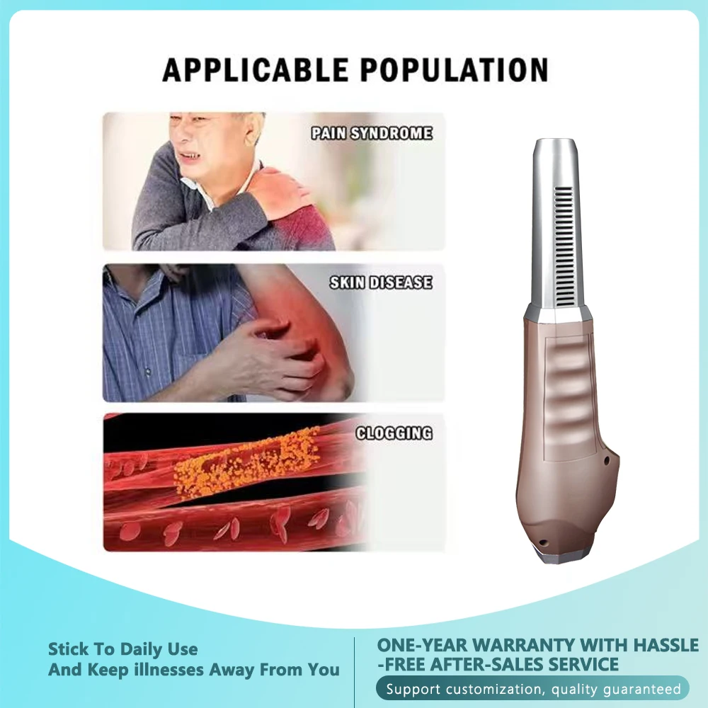 1200W elektrische stimulator High Power blauw licht verwarming genezingsapparaat Terahertz mobiele therapie pijnbestrijding lichaamsverzorging instrument
