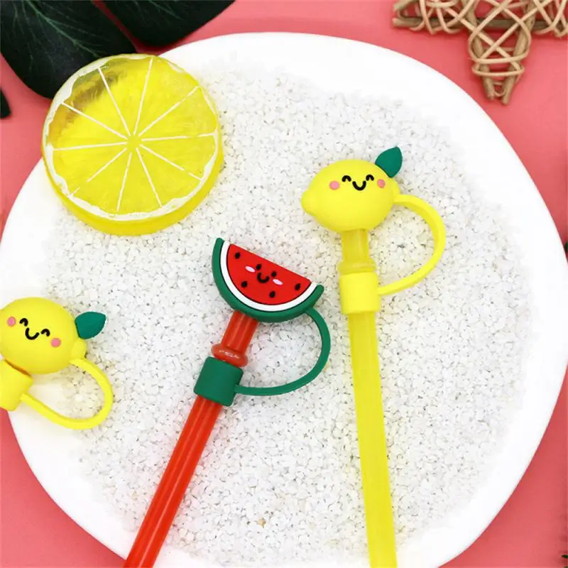 Pvc Suction Pipe Sleeve Unique Cartoon Pvc Trend Stereo Popular Projects Creative Straw Accessories Home Supplies Straw Creative