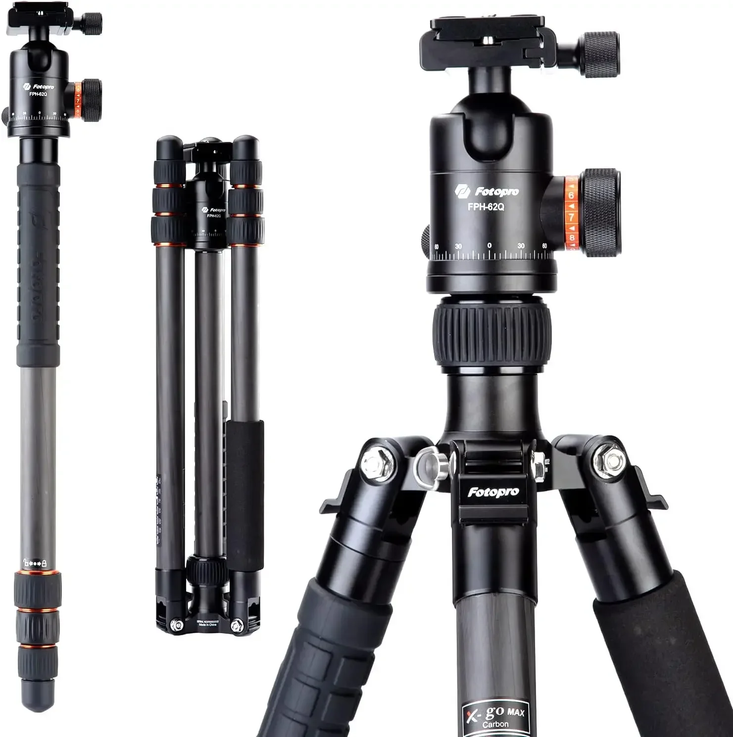 

Outdoor Photography Tripod Stand Carbon Fiber Ball Head For DSLR Camera Carbon Fiber Tripod Professional Tripod