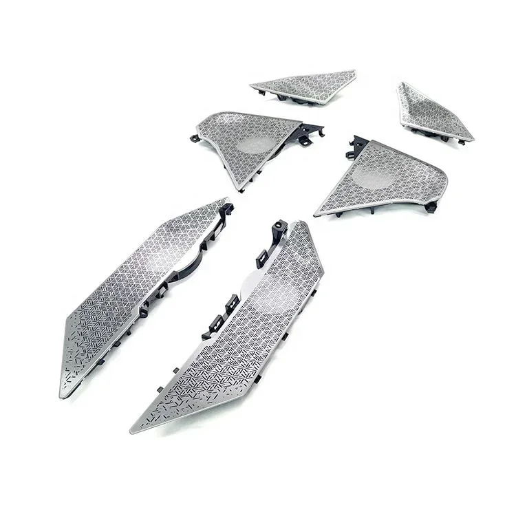For B.M.W 6GT G32 Front and Rear  Audio Speaker Cover  and Ambient Light Color Silver Popular Design Quality Certification