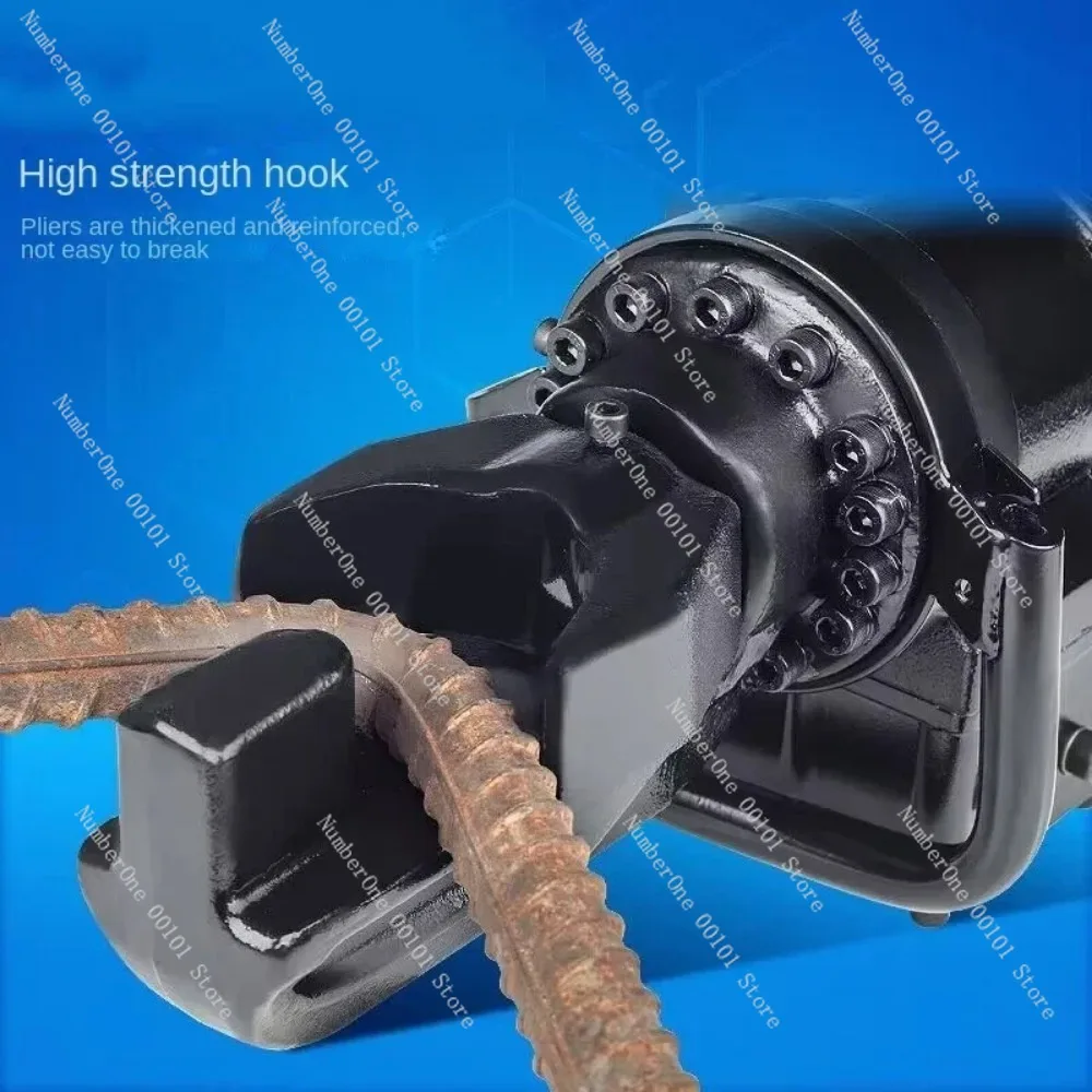 HRB-16 Electric Rebar Bender 16mm Portable Hydraulic Electric Rebar Steel Bender Bending Machine for Bending Rebar, Steel Bar