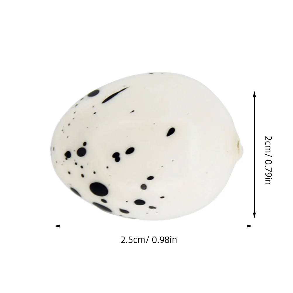 30 個シミュレーション鳥ミニ人工ウズラの卵クリエイティブイースター装飾家庭菜園結婚式パーティークラフト子供モンテッソーリ