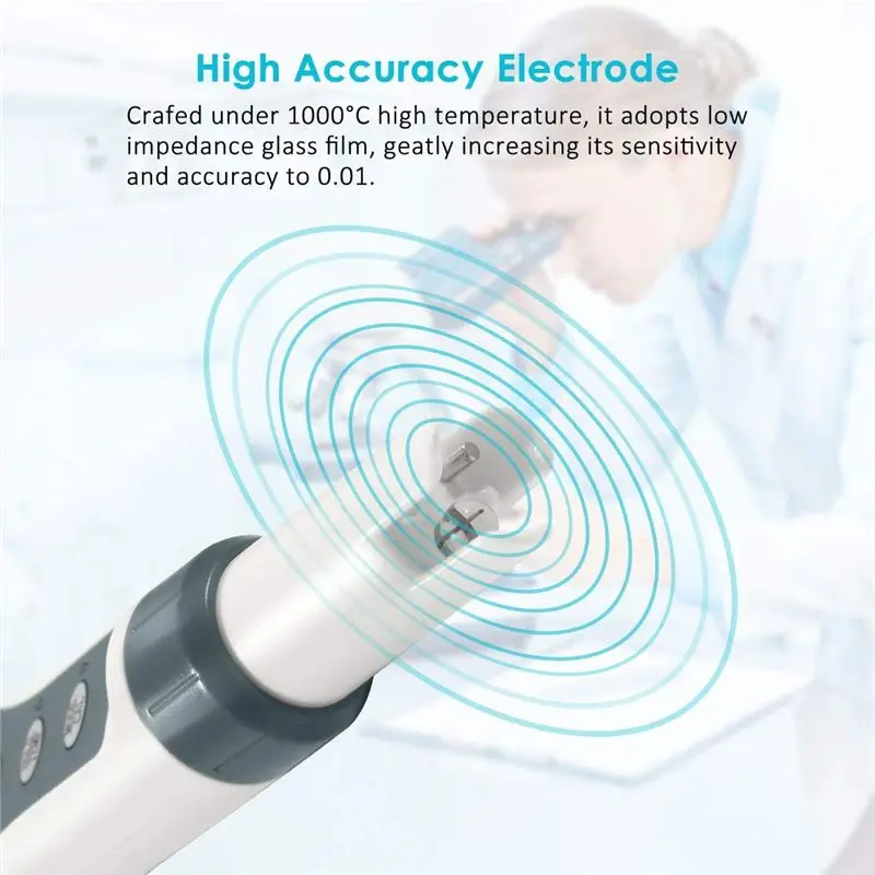

Измеритель pH/ТДС/температуры 3-в-1 T22C для воды, pH-метр-ручка для измерения TDS воды, для питьевой воды, бассейнов и аквариумов