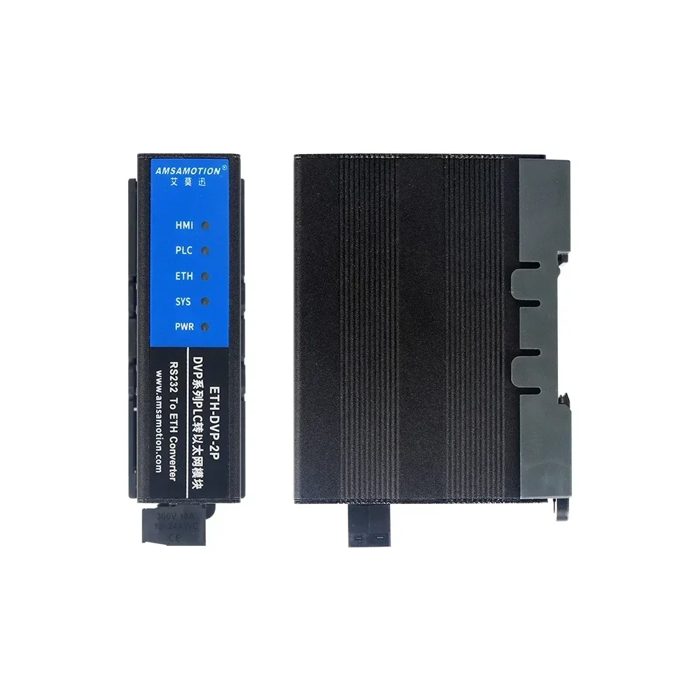 ETH-DVP-2P Ethernet Extension Module RS232-ETH to HMI Converter Suitable for Delta DVP Series Communication Programable PLC