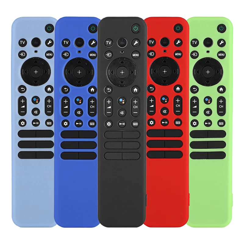 Silicone Remote Control Case Compatible With Sony RMF-TX910U RMF-TX920U Magice TV Remote Shockproof Protective Shell Cover With