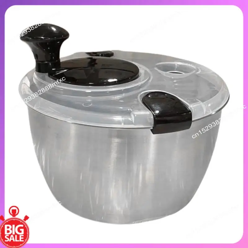 

Big Deal Salad Spinner Fruit Spinner Filter Home Kitchen Salad Spinner, Lettuce Spinner, Fruit Washer