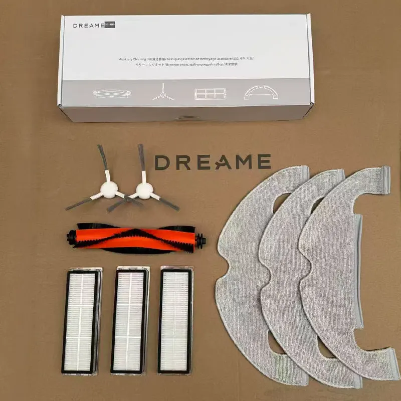 Original Dreame Bot D10 Plus / RLS3D / Z10 Pro / L10 Plus Main Side Brush Filter Mop Dust Bag Gift Box Accessories