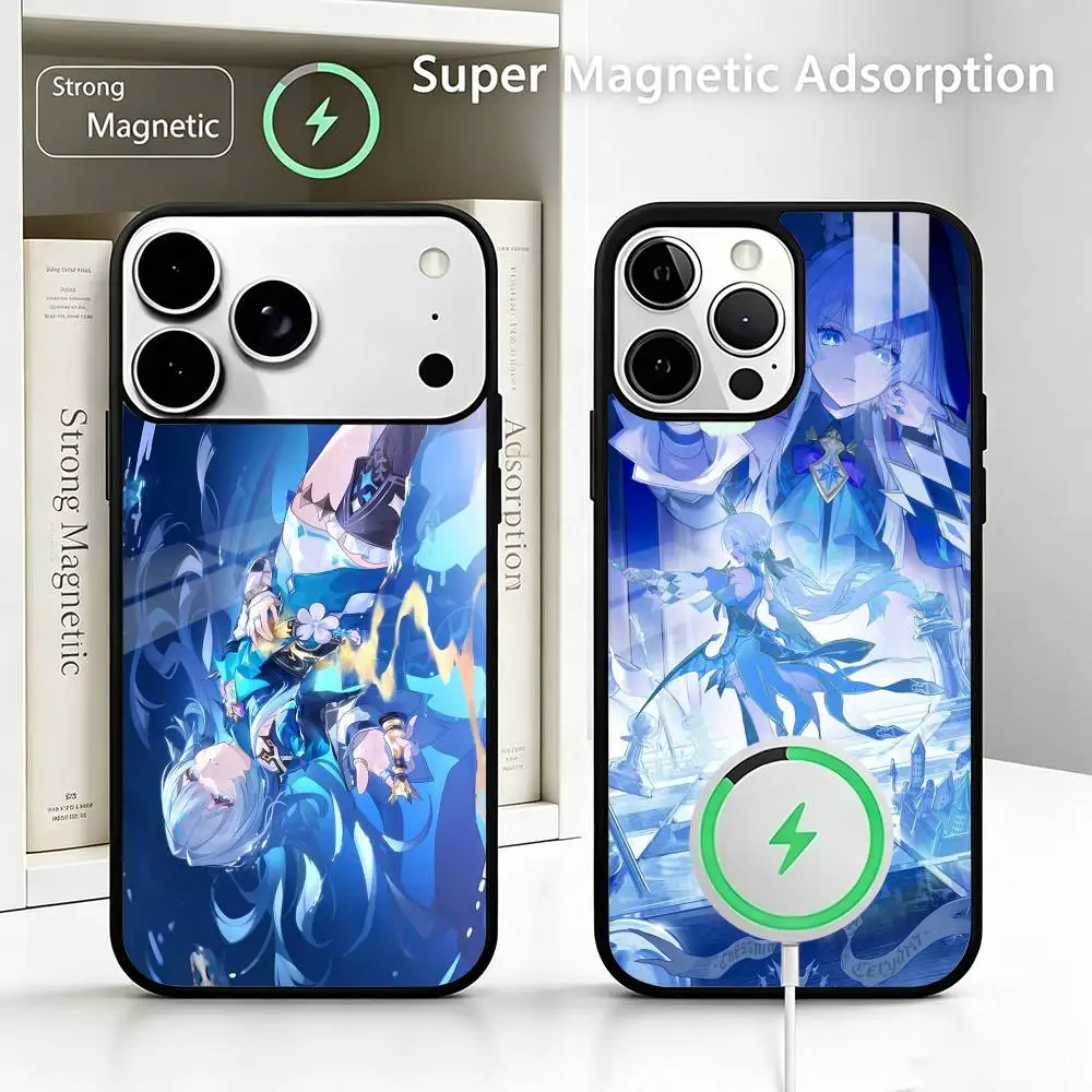 

S-Star Rail Chrysos H-Heirs Cerydra-a Wireless charging phone case compatible with iPhone 17/16/15/14/13/12/11