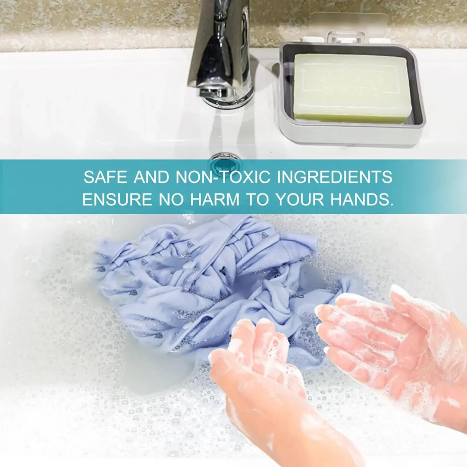 200g Laundry Soap Underwear Cleaning Soap Bar Remover Clean Old Soap For Deep Cleaning Removing Odors And Stains