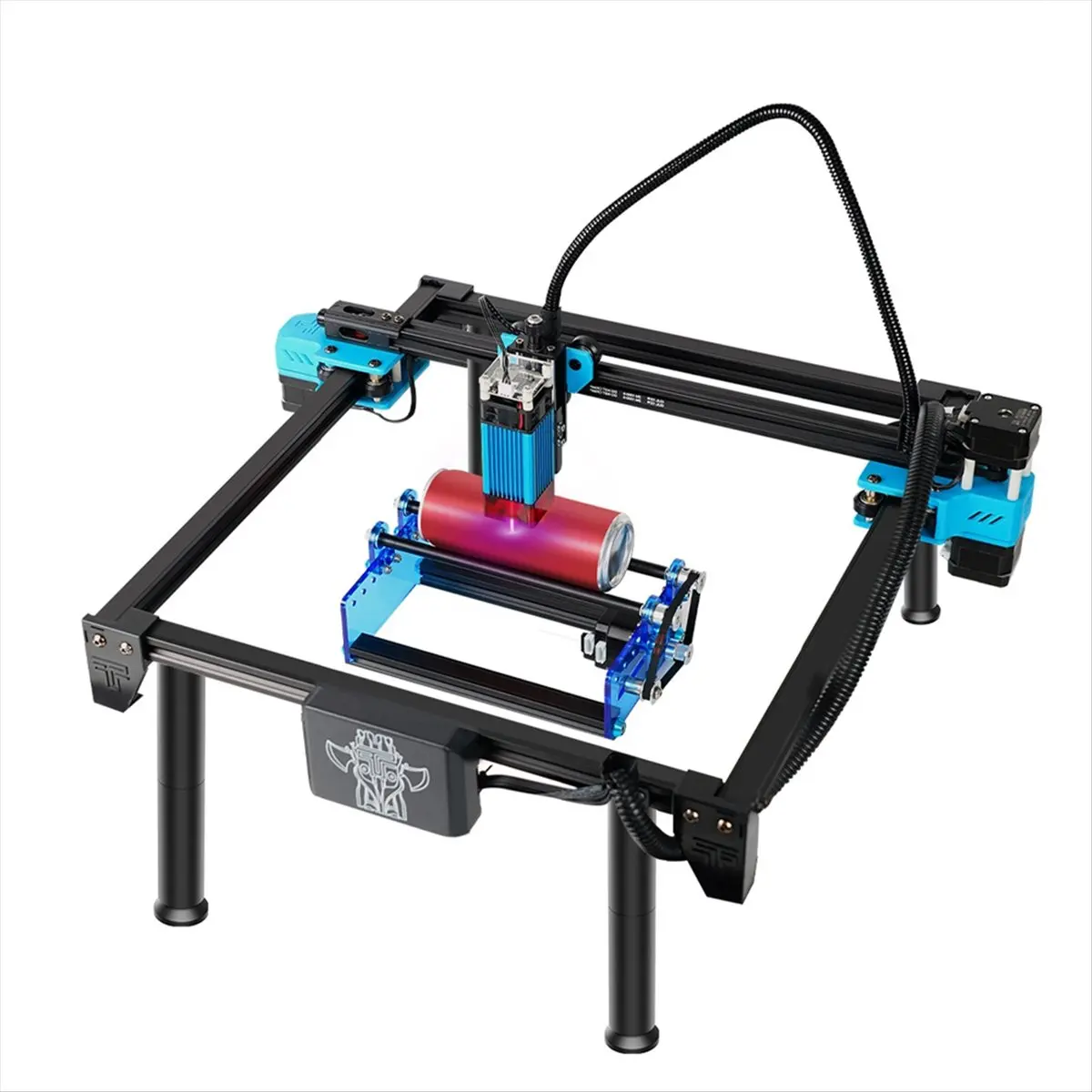 Reliable- Laser Engraving Machine 150MM Leg Expansion Metal Heightening Set Can Be Used with Y-Axis Rotary Roller