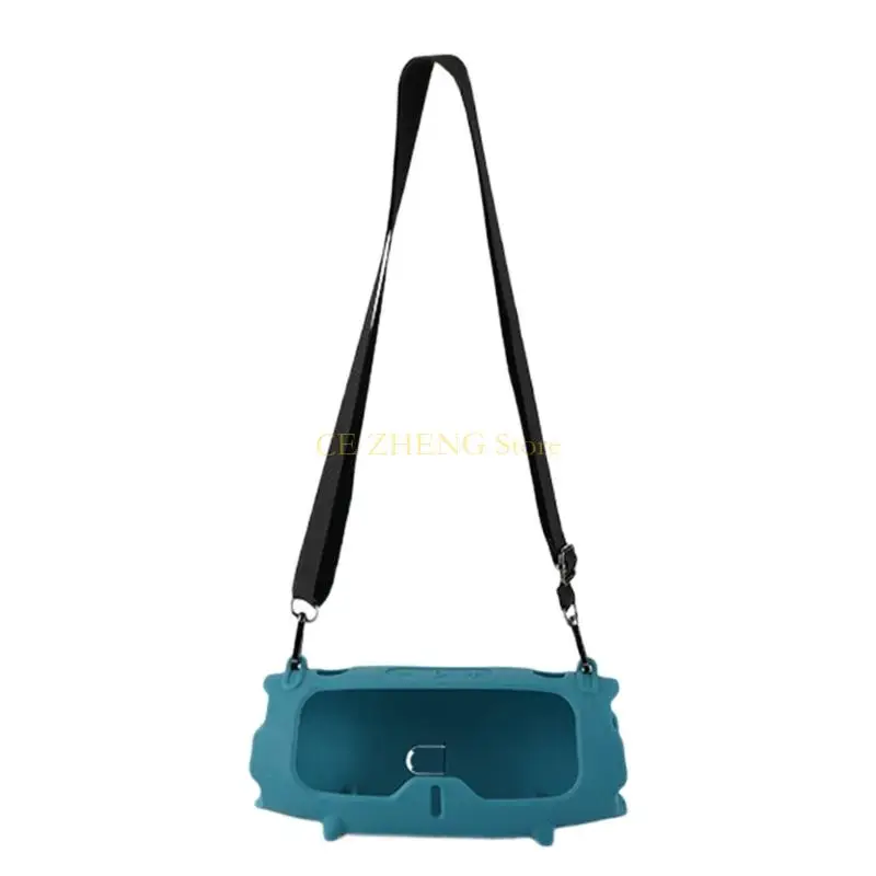 e56b حقيبة تخزين سفر محمولة e56b غطاء حالة السيليكون للشحن 6 مكبرات صوت