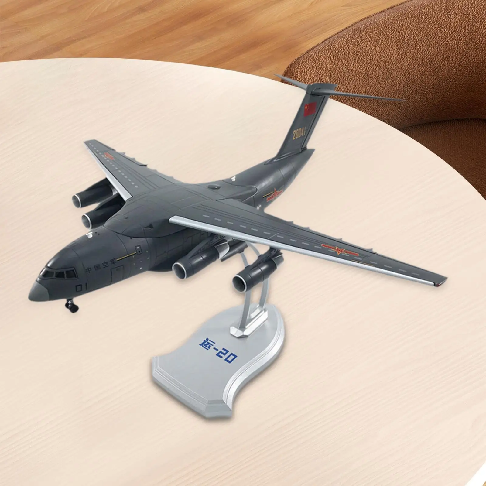 

1/144 Xian Scale Y-20 Transport Aircraft Airplane for Home Office TV Cabinet