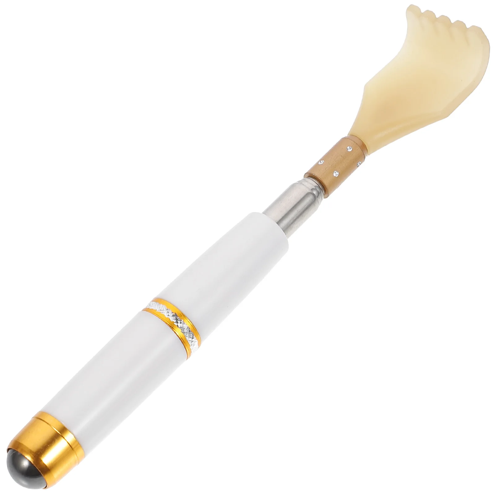 

Telescoping Back Scratcher Extendable Itch Relief Tool for Men Collapsible No Rust Portable Travel Size Body