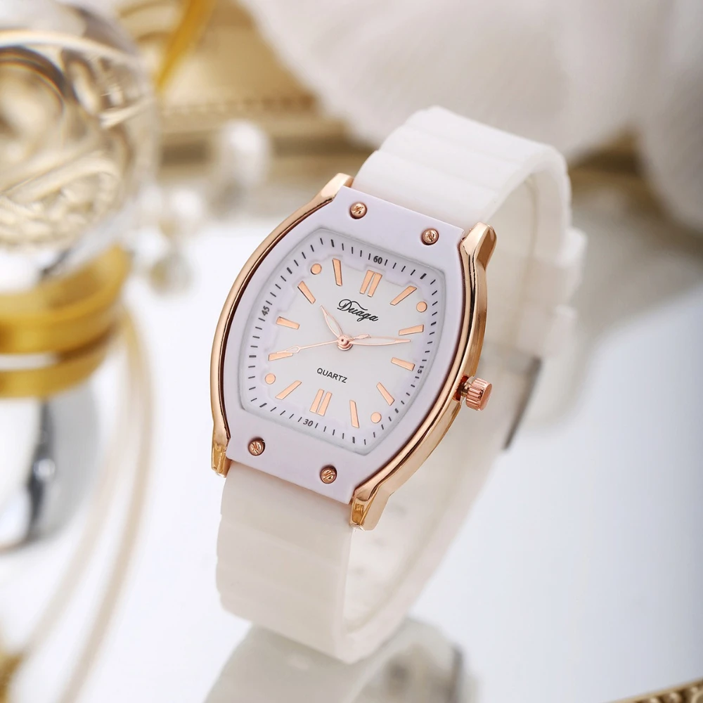 

Новые женские часы 2026 года: модные, люксовые, с силиконовым ремешком, кварцевые, элегантные, подарок для женщин, Relogio Feminino