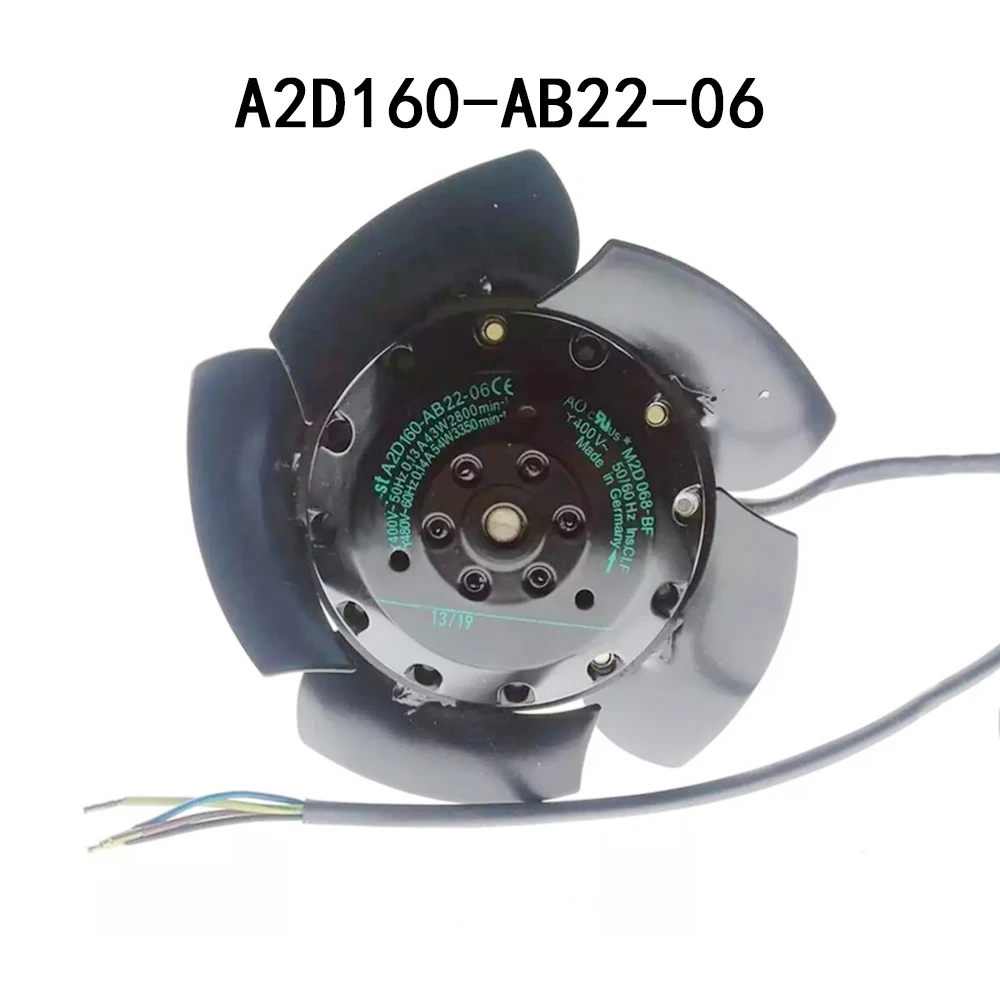 

high air volume Durable Axial Fan A2D160-AB22-06 AC400/480V External Rotor Cooling Fan