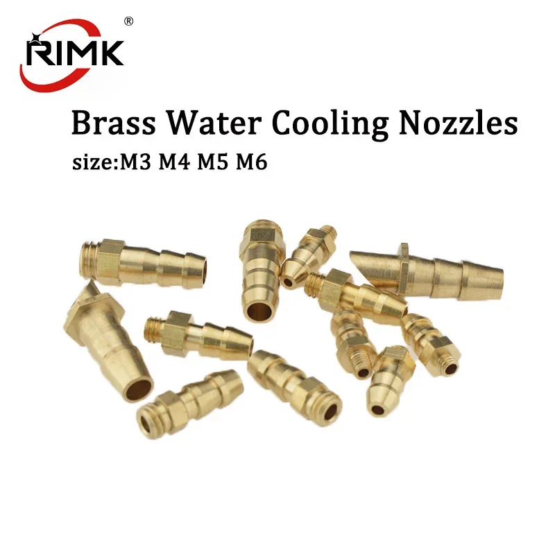 

2pcs Good Quality RC Boat Brass Water Cooling Faucet Size M3/M4/M5/M6 Thread Water Nipples Fuel Nozzles for RC Gasoline Boattube