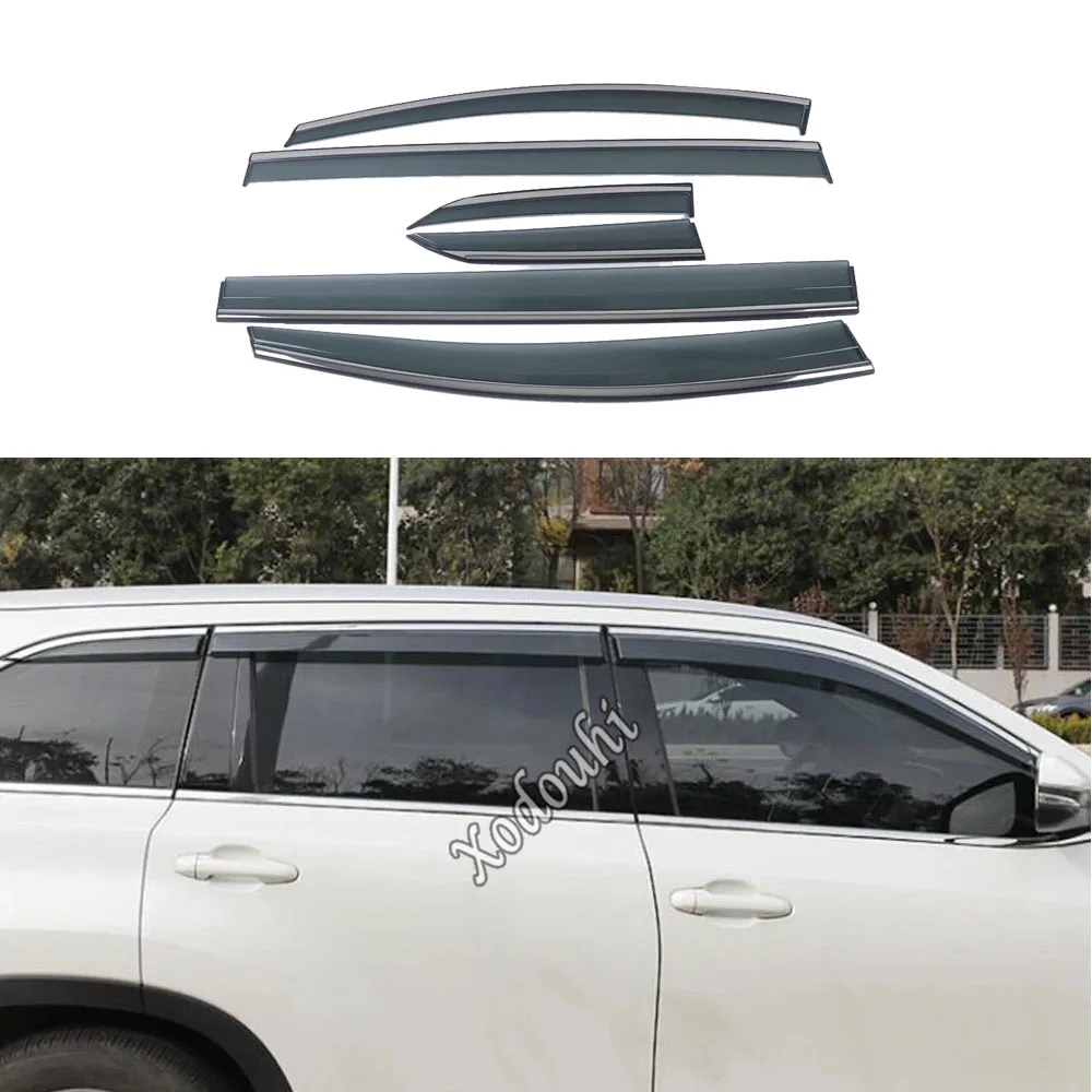 

For Honda Odyssey 2022 2023 2024 Window Visor Sun Shade Rain Guard Side Deflectors Car Accessories Decoration Protector Parts