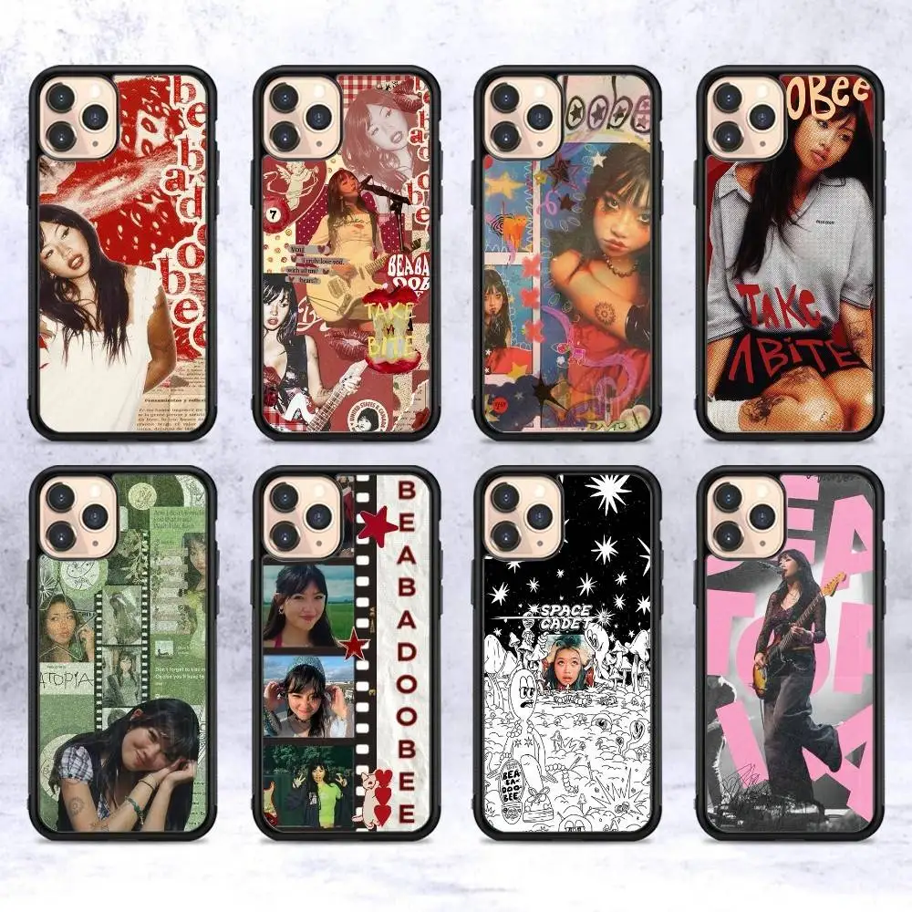 

Popular Indie Singer B-Beabadoobee Phone Case Wireless Charging PC+TPU For IPhone 11 12 13 14 15 16 17 Pro Max Plus Case