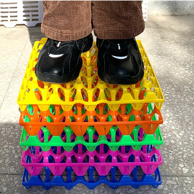 30Grids Plastic Egg Holders Long-distance Transport Transfer of Egg Pallets Dedicated for Hatching Tray Farm Egg Container New