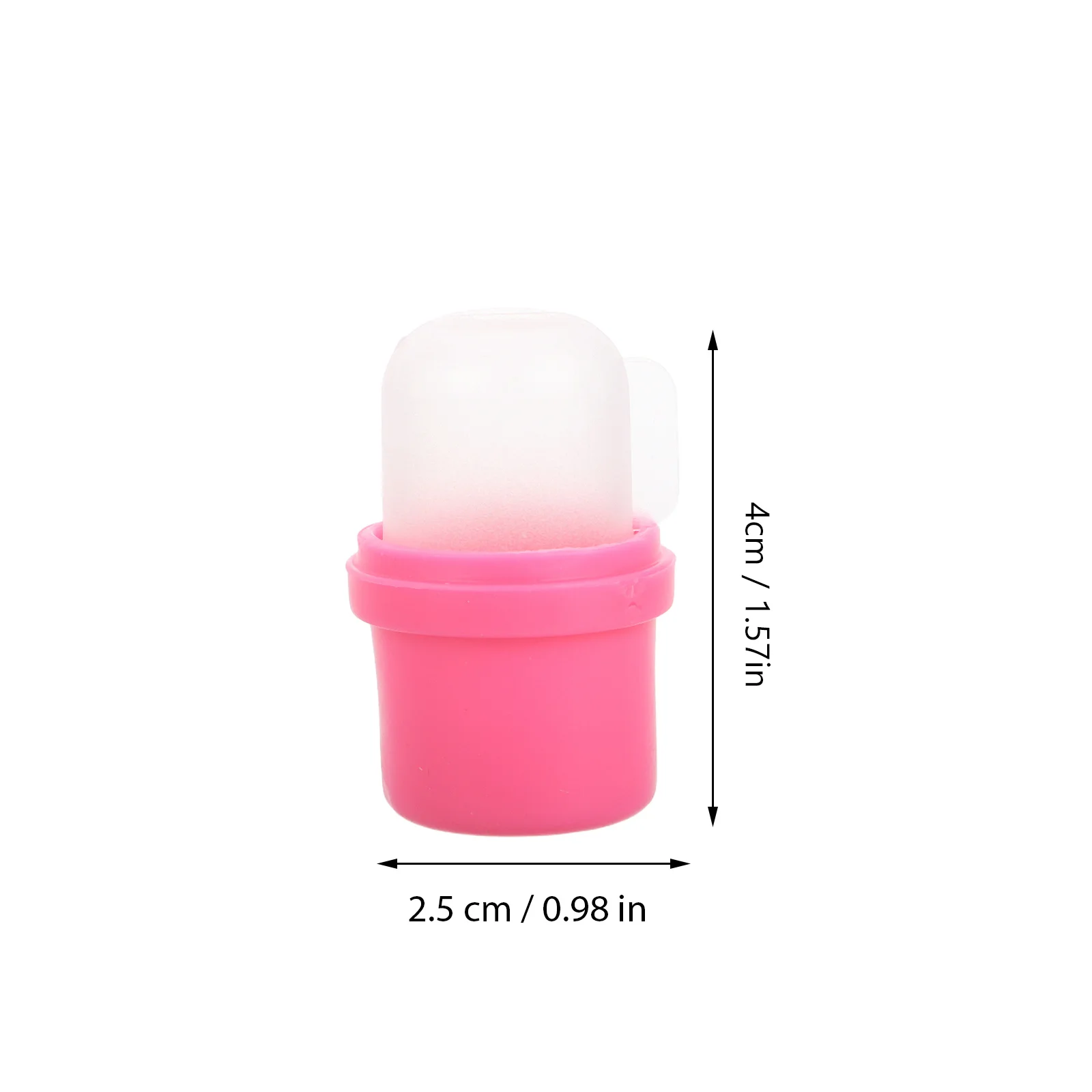 20Pcs Gel Polish Remover Tool Silicone Nail Soak Off Caps Reusable for Acrylic Fake Nails Manicure Care Nail Art Soak Off Cap