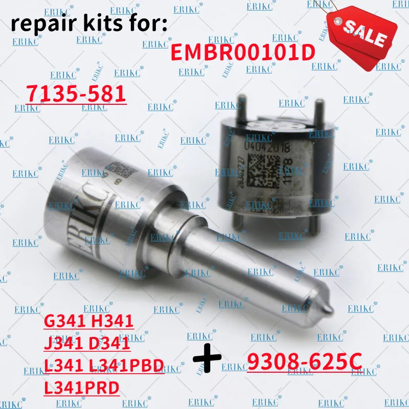 

EMBR00101D 28236381 9686191080 Repair Kit 7135-581 Nozzle G341 H341 J341 D341 L341 L341PBD L341PRD Valve 9308-625C