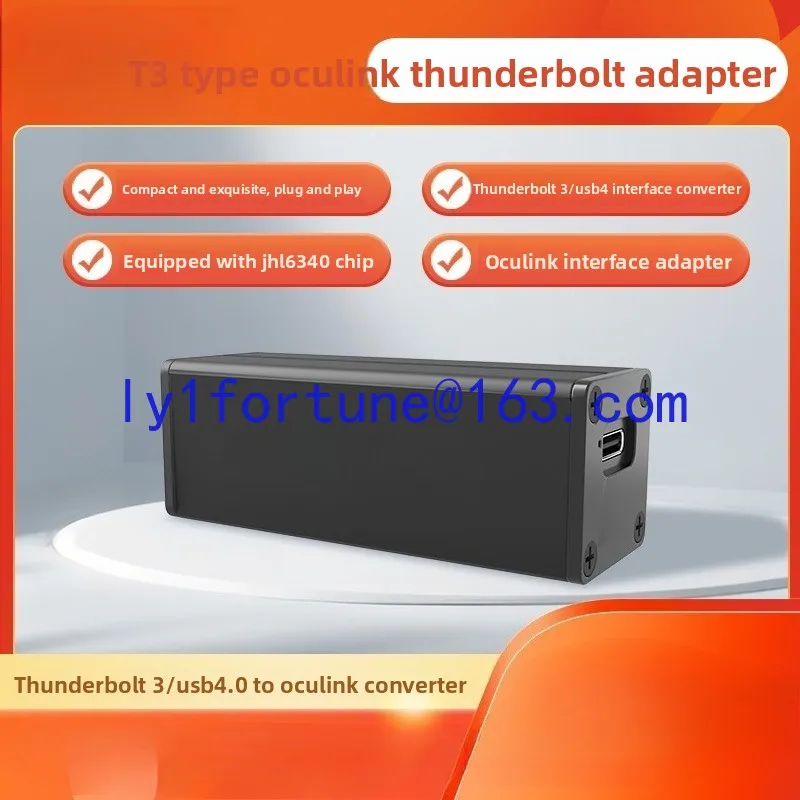T3/T4 Oculink Lightning USB4 adapter, notebook external graphics card docking station