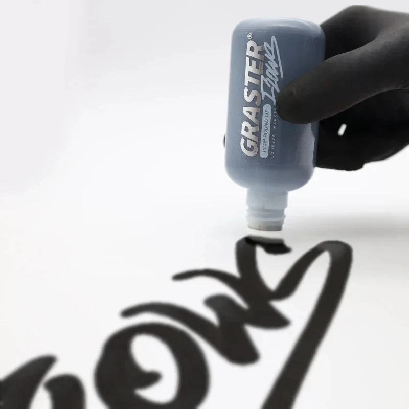 

Новые маркеры для граффити 60 мл, 10 мм, водостойкие, на масляной основе, большой емкости, с круглым наконечником, для рисования на стенах, художественные принадлежности