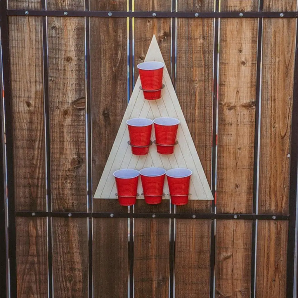 Beer Ping Pong Rack Interesting Cup Shelf Throwing Game Shelf Fixed Racks