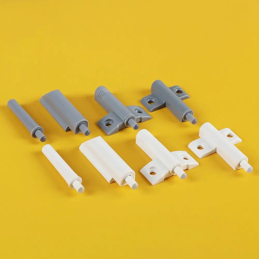 Pintu pneumatik lembut tutup peredam penyangga dorong untuk membuka Anti Slam pintu Piston lemari dapur tenang laci perangkat keras furnitur