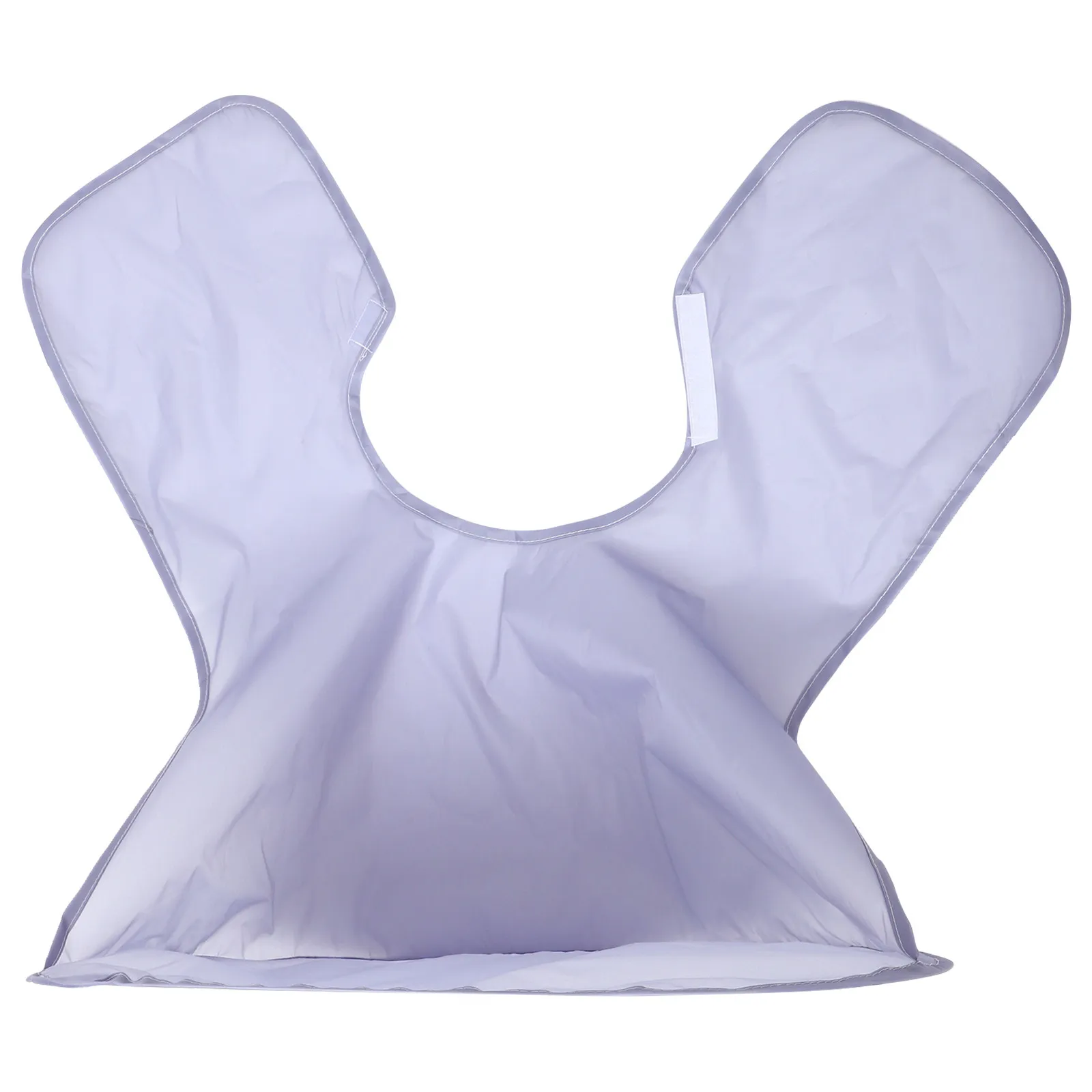 1Pcs Beard Shaving Apron Heavy Duty Polyester Mustache Shaving Bib Easy Clean Beard Collecting Cape for Bathroom Sink Drain