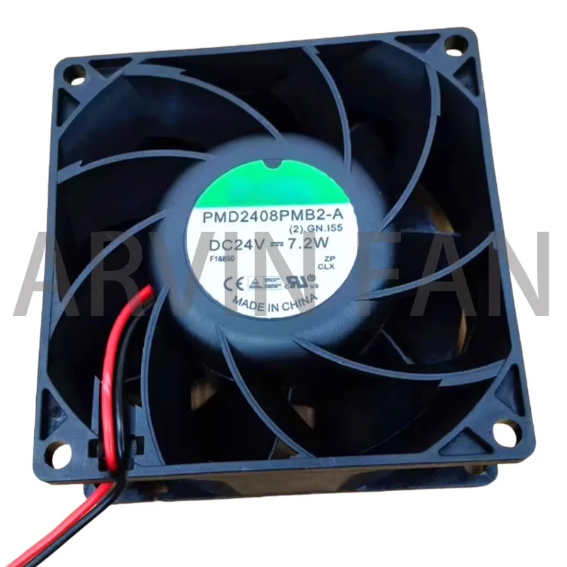 

PMD2408PMB2-A 24 В 7,2 Вт 8038 8 см инверторный охлаждающий вентилятор