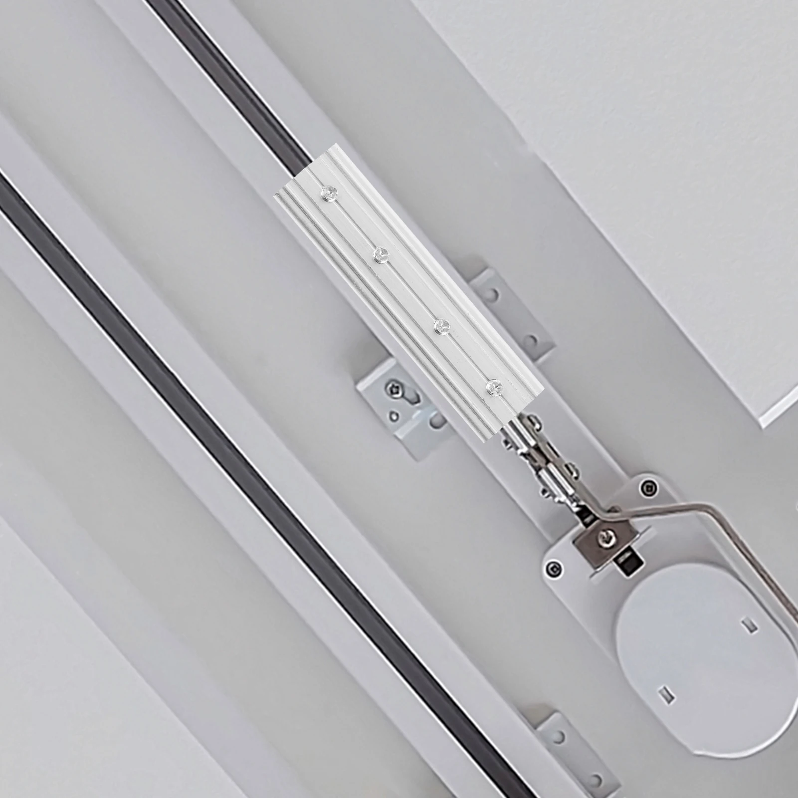 

Curtain Track Connector Aluminum Alloy Smooth Surface Home Decor Accessories Window Curtain Hardware Rail Joint