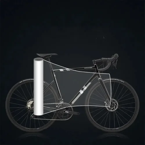Imagen 1 del producto Cubierta de película protectora TPH para bicicleta, pegatinas protectoras transparentes antiarañazos, pegatina de protección de cuadro de pintura para bicicleta de montaña y carretera