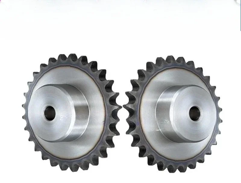 1.5-inch 24A45 steel chain wheel with 10 to 20 teeth single row industrial chain wheel