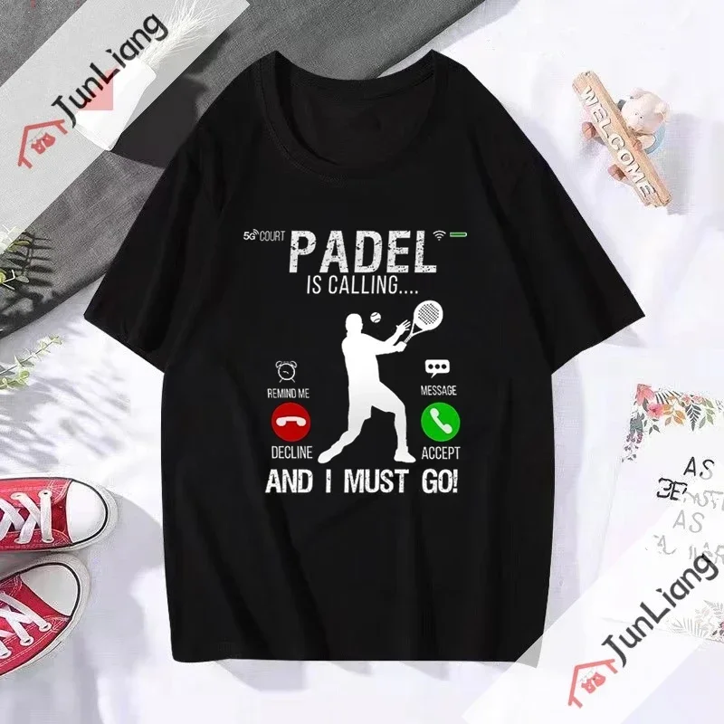 Porque Pierdo Padel Tshirts Unisex Short-sleev Exercise Breathable Sports Youth Men's Top T Shirts