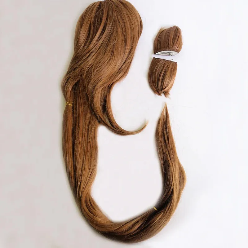 Sisi 2233 Kualitas Tinggi Anime Raphtalia Rafutaria Coklat Naofumi Iwatani Pendek Hitam Filo Panjang Pirang Kostum Cosplay Wig