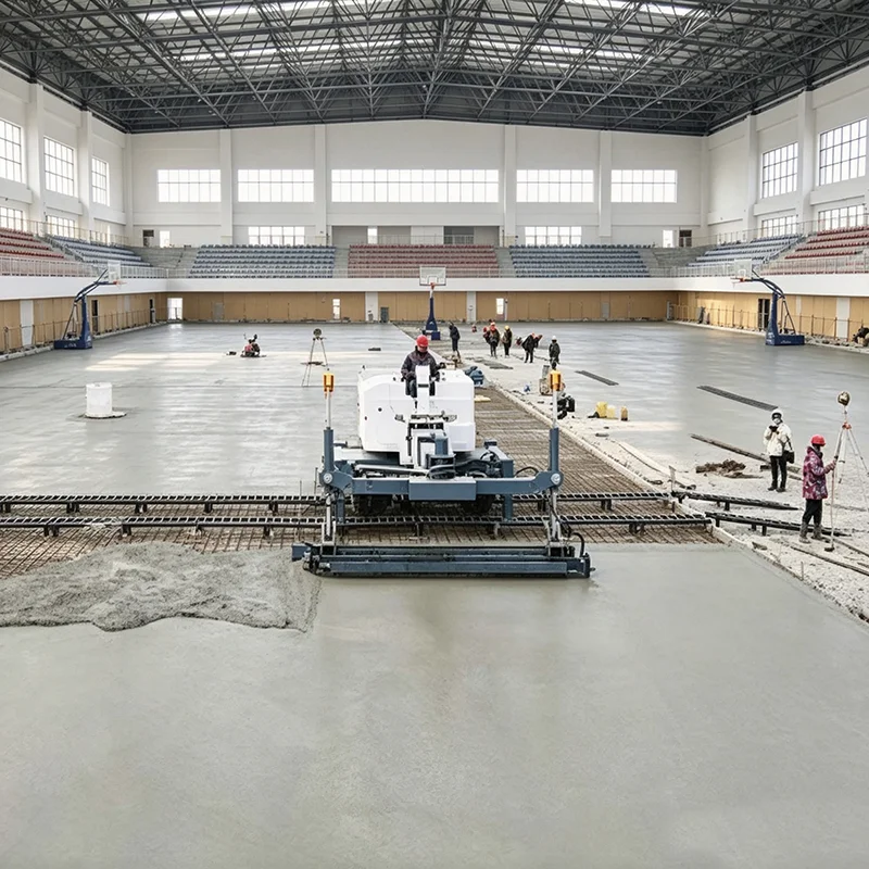 Industrial Laser Guide - Laser Screed Machine Automatic Concrete Screeding