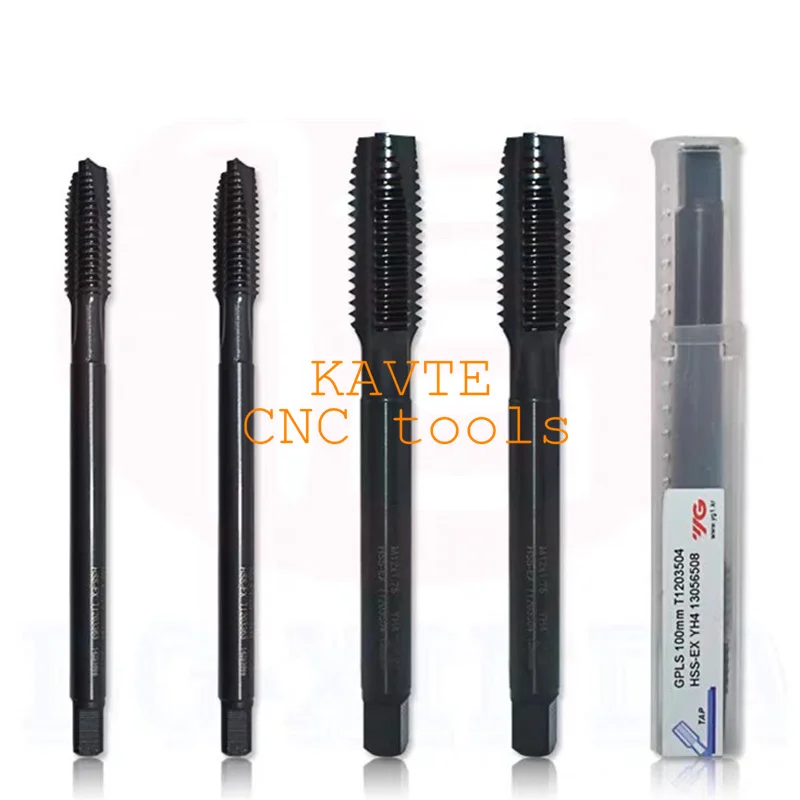 

M3 M4 M5 M6 M8 M10 M12 M16 x100mm M3-M16x150mm Made in Korea YG-1 T1203 T1205 HSS-EX Long Apex Tap Processing: alloy steel, etc