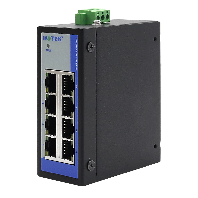 Switch Ethernet non gestito a 8 porte 10/100M Full-Duplex e Half-Duplex Auto 10/100Mbps Auto MDI/MDI-X