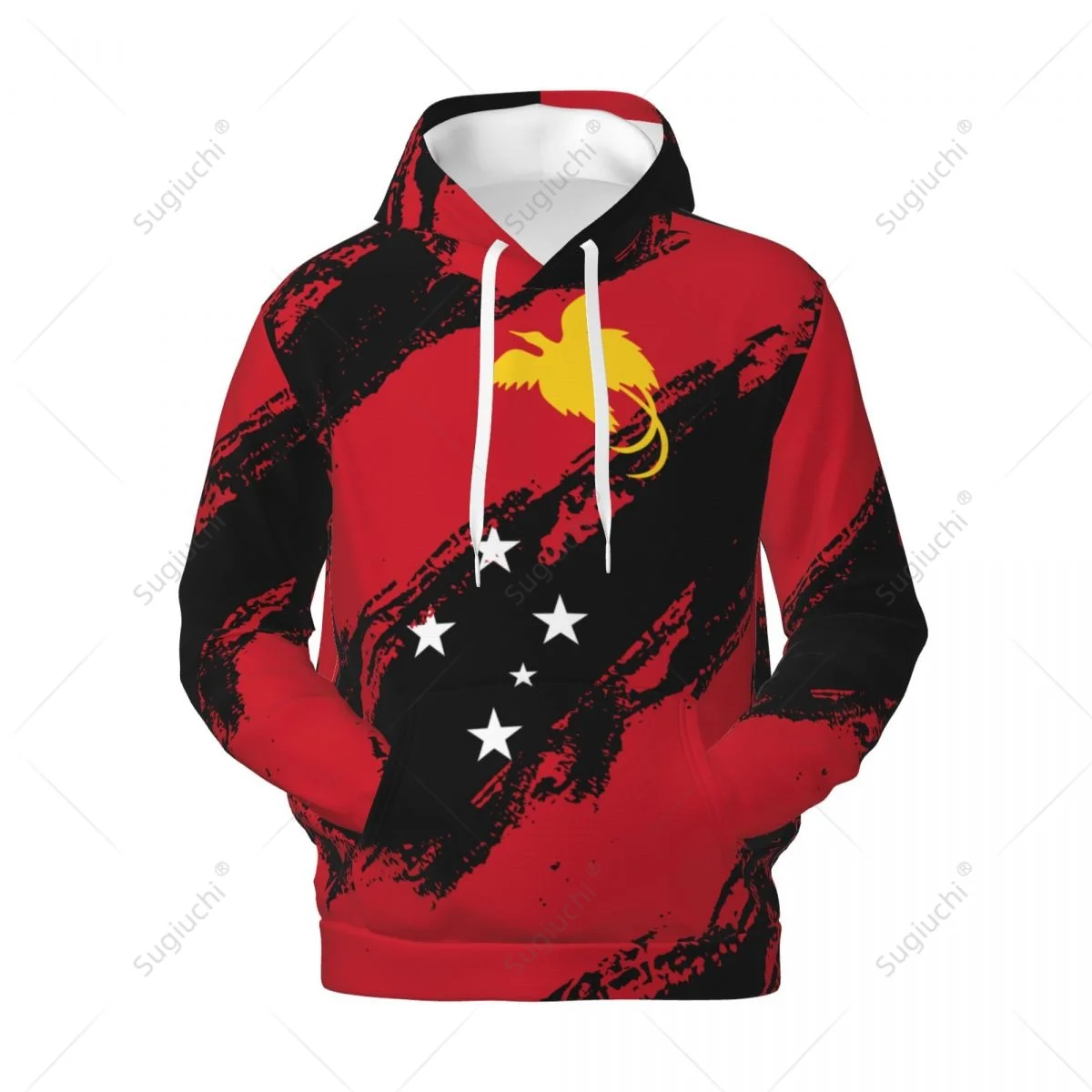 Unisex Papua New Guinea Flag Color Hoodie 3D Men Women Harajuku Sweatshirt Pullover Hoodies Polyester Casual